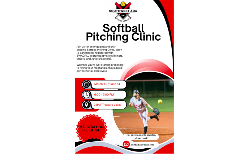 Softball Pitching Clinic