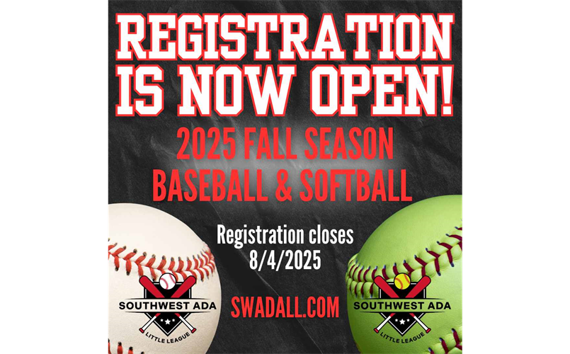 Registration is Open for Fall Ball
